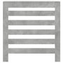 Voir la diapositive 3 : VIDAXL Cache-radiateur gris beton 78x20x82 cm bois d'ingenierie