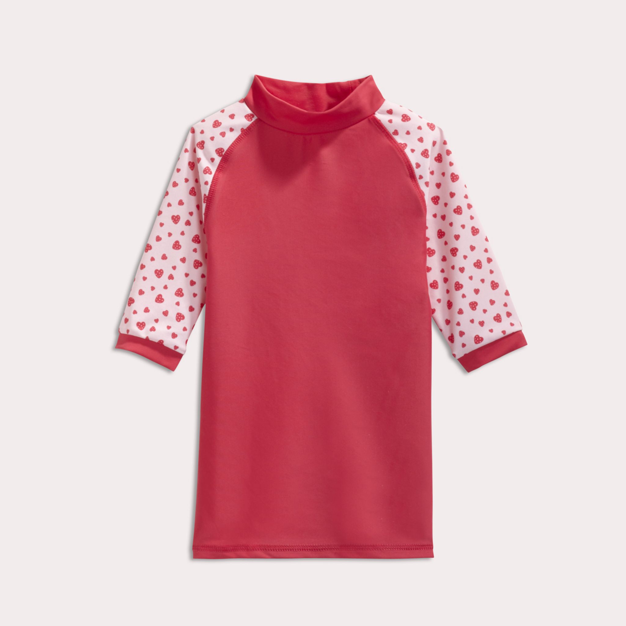 Petit Bateau T-Shirt Anti UV Fille - Haut Manches Longues Col Montant Résistant Chlore Et Sel
