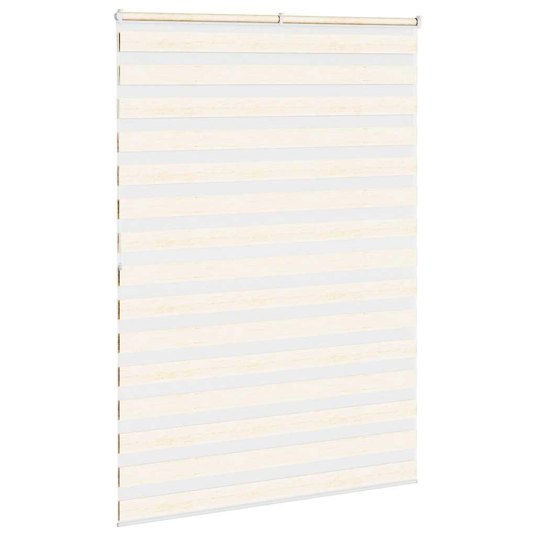 Voir la diapositive 4 : VIDAXL Store zebre beige marbre largeur du tissu 160,9 cm polyester