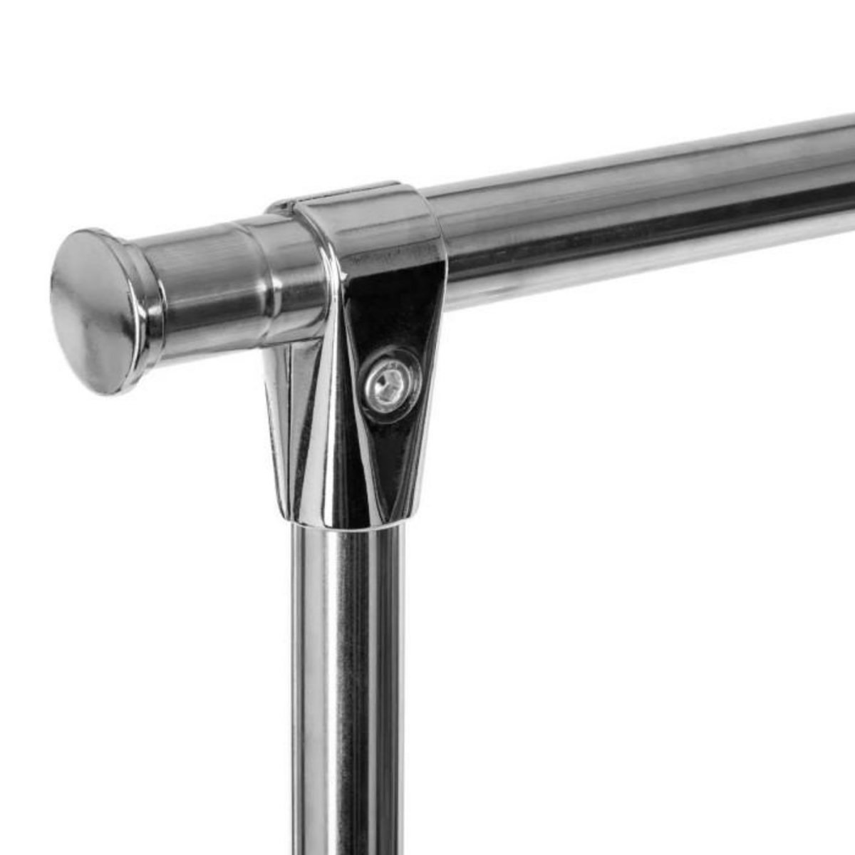 FIVE Portant à Vêtements  Roulettes  173cm Argent