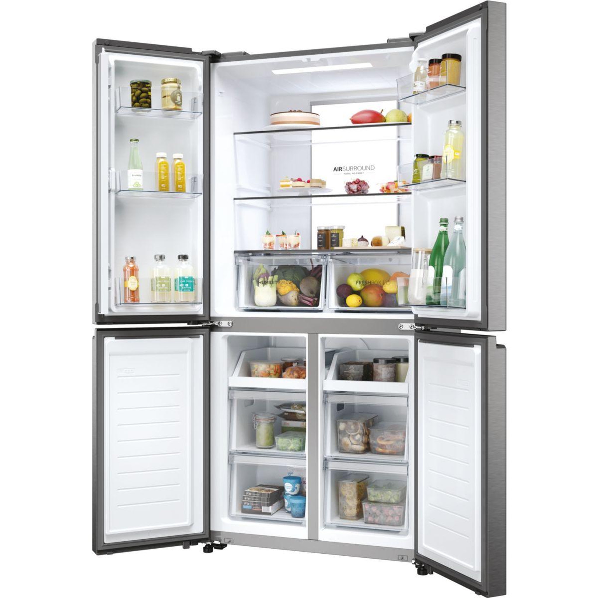 Voir la diapositive 5 : HAIER Réfrigérateur multi portes hcr7818dnmm