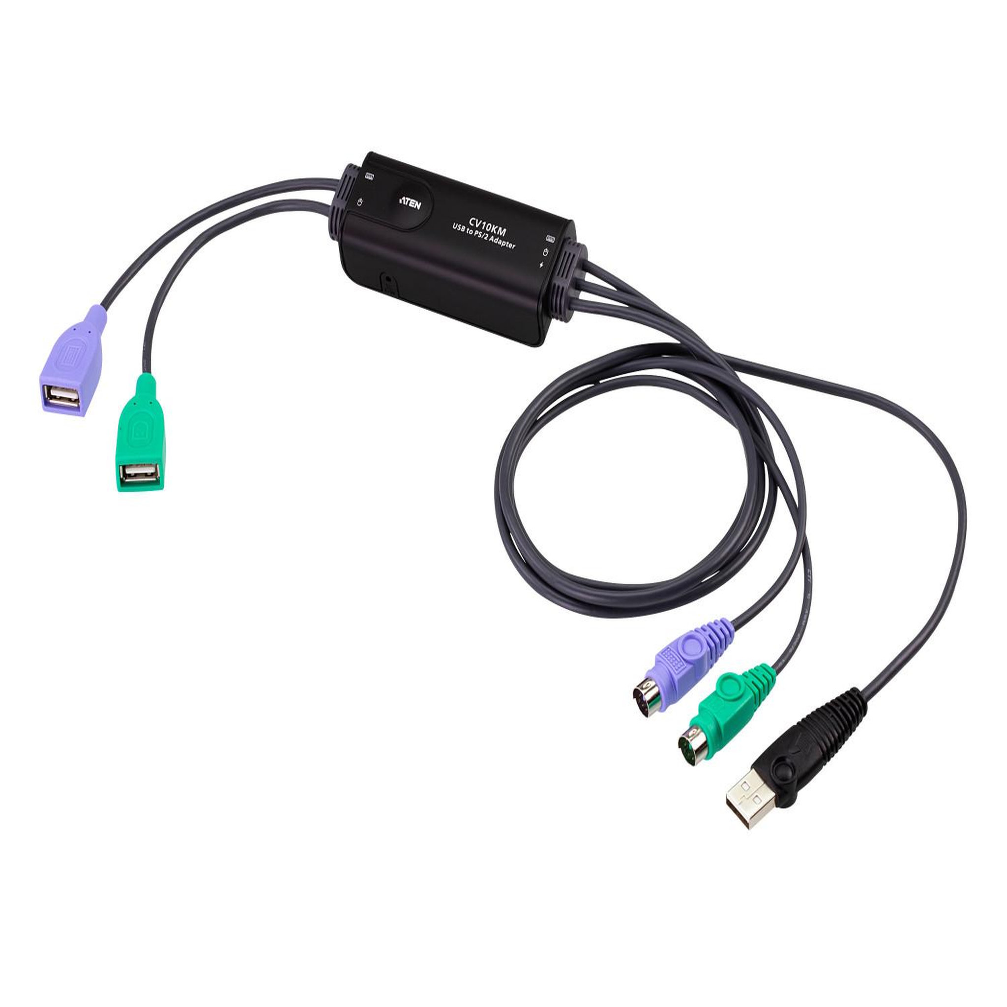 Voir la diapositive 2 : Aten ATEN Convertisseur USB vers PS/2