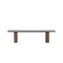 Voir la diapositive 2 : Paris Prix Banc Design  Olivia  180cm Marron