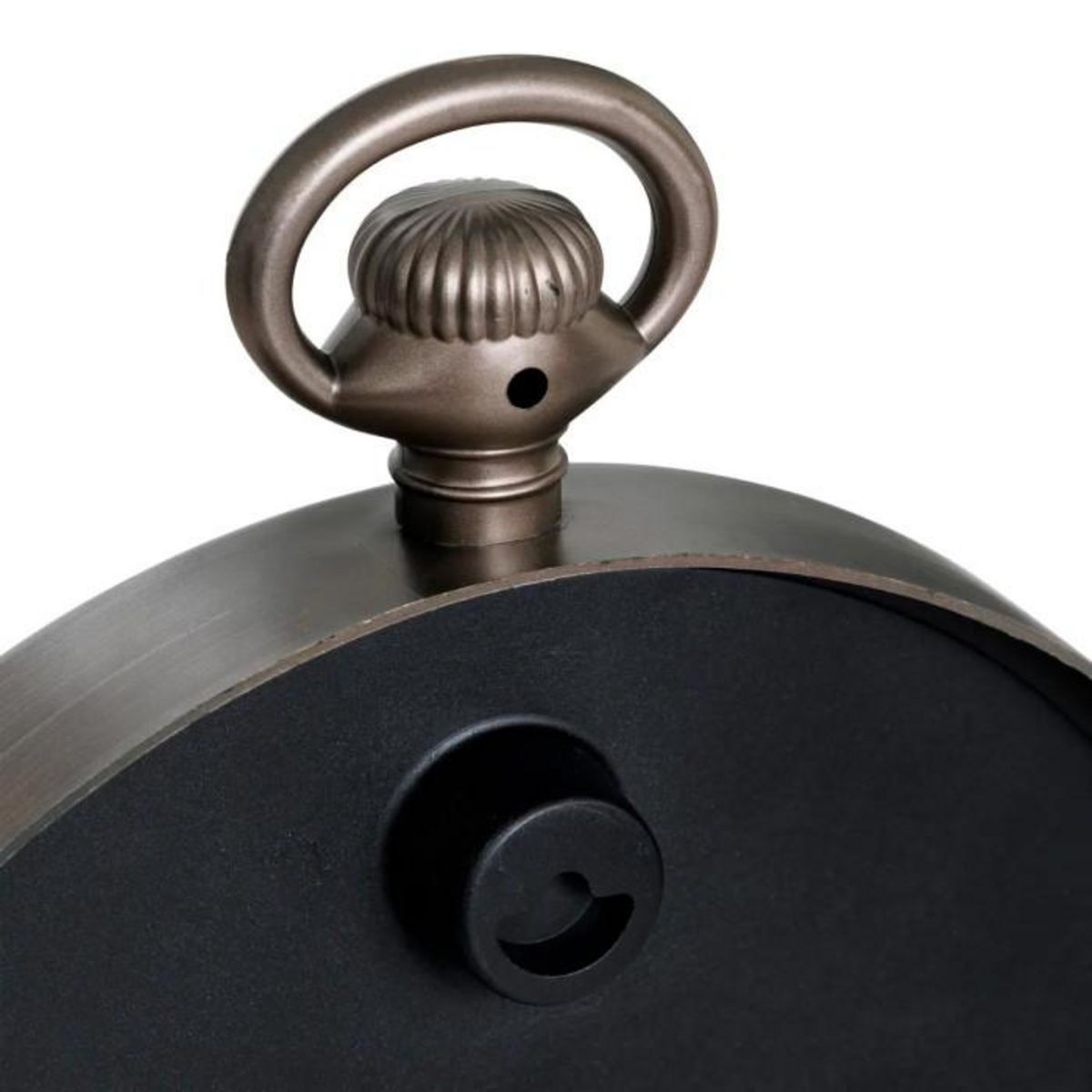 ATMOSPHERA Horloge Murale Gousset  Awa  33cm Marron