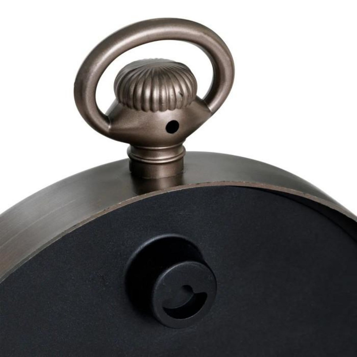 ATMOSPHERA Horloge Murale Gousset  Awa  33cm Marron