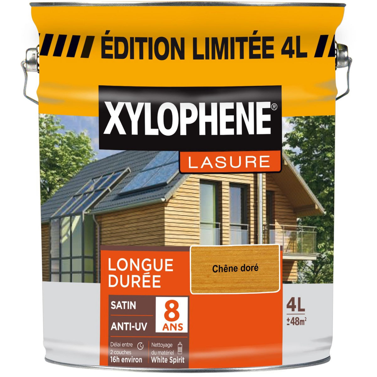 XYLOPHENE Pot de 4L de lasure chêne doré 