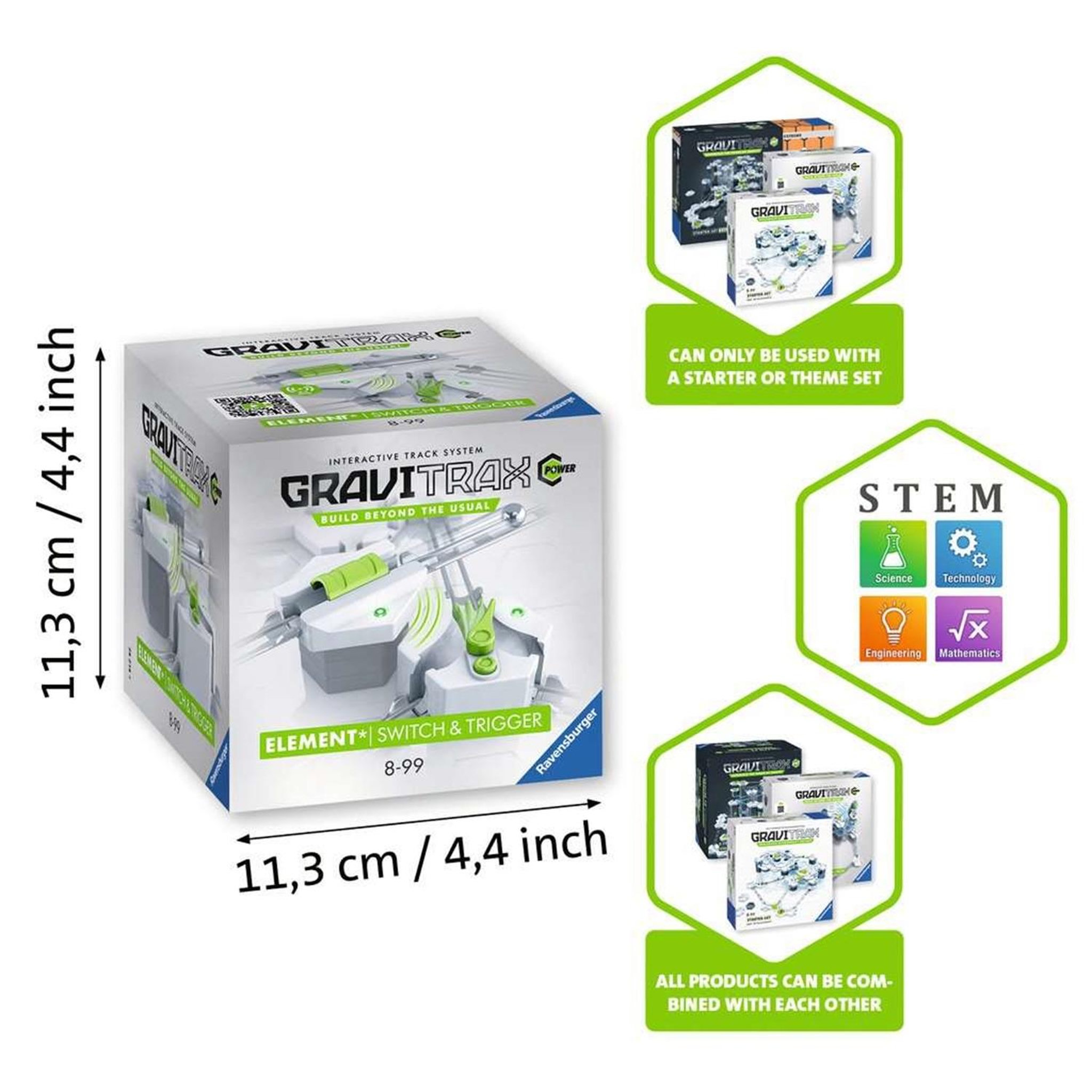 Voir la diapositive 4 : RAVENSBURGER GraviTrax POWER éléments Switch&Trigger