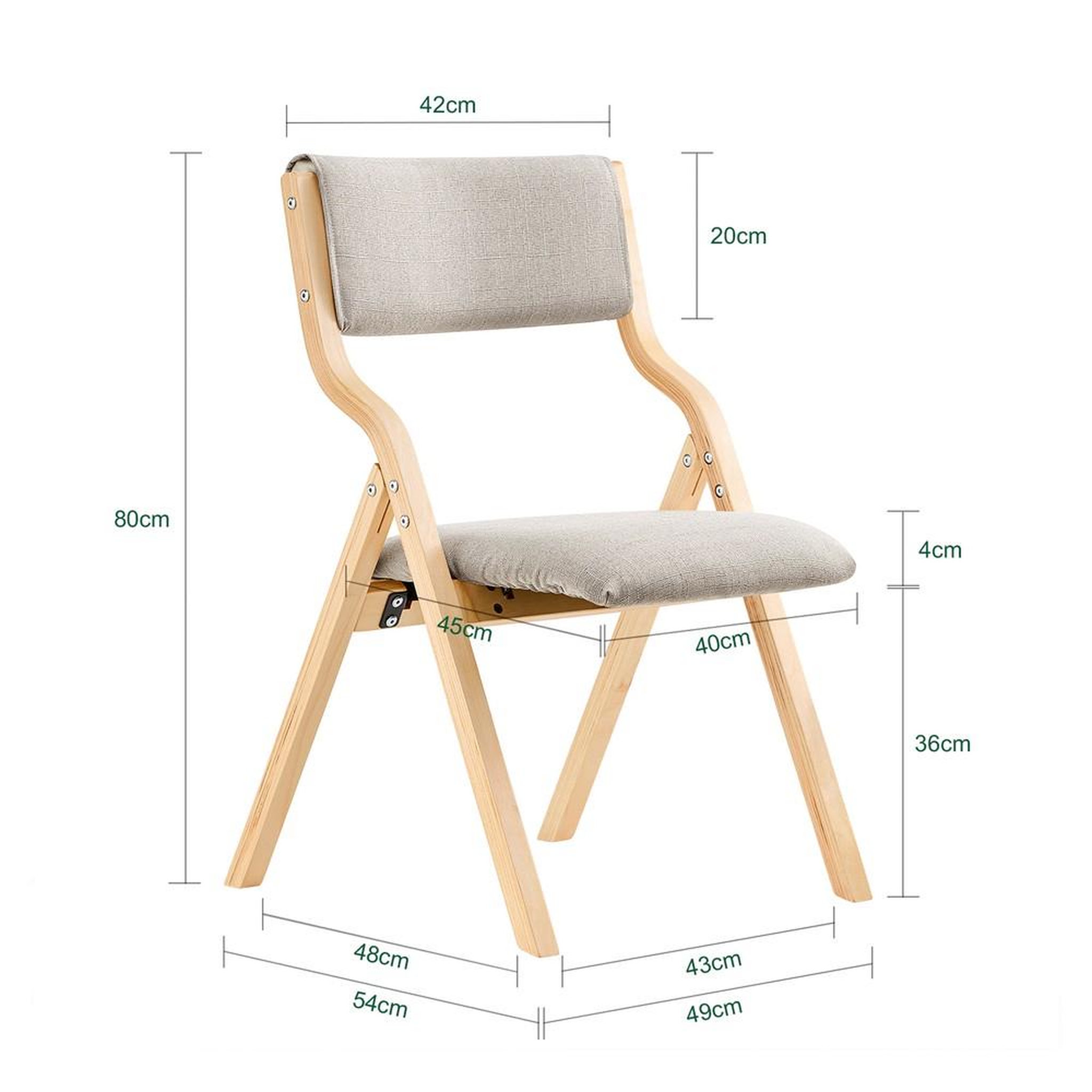 Voir la diapositive 3 : SOBUY SoBuy - Chaise Pliante portable - Nordique - FST40