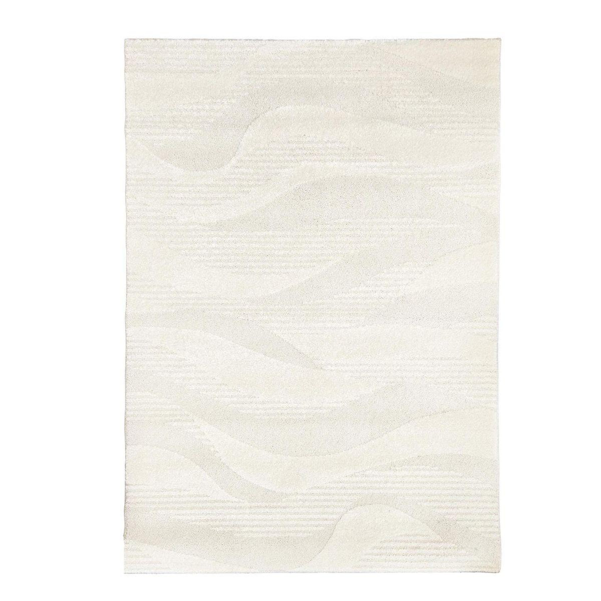 Douceur d'Intérieur Tapis déco en relief  jalisco  120x170cm naturel