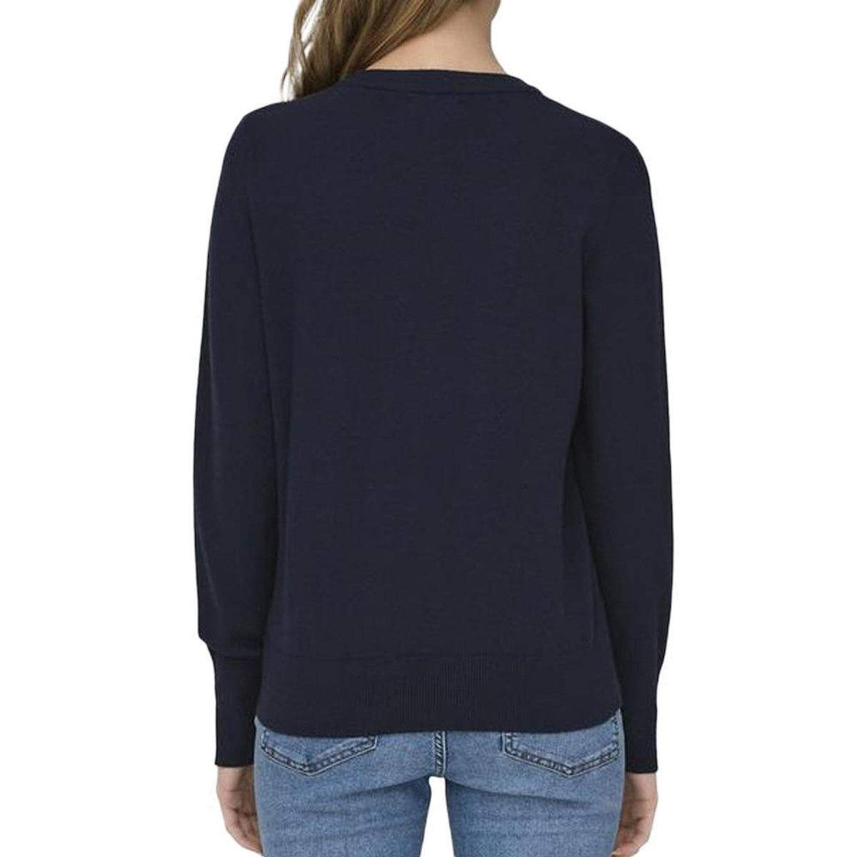 JACQUELINE DE YONG Pull Marine Femme JDY Maloun