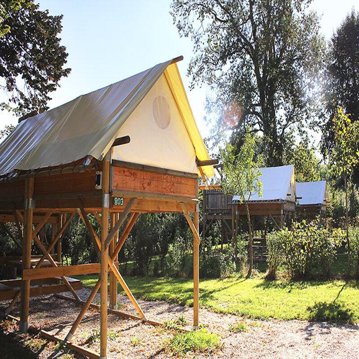 Smartbox Séjour insolite en famille : 3 jours en tente perchée près d'Abbeville - Coffret Cadeau Séjour
