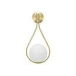 Paris Prix Applique Murale Design  Glamy  52cm Or & Blanc