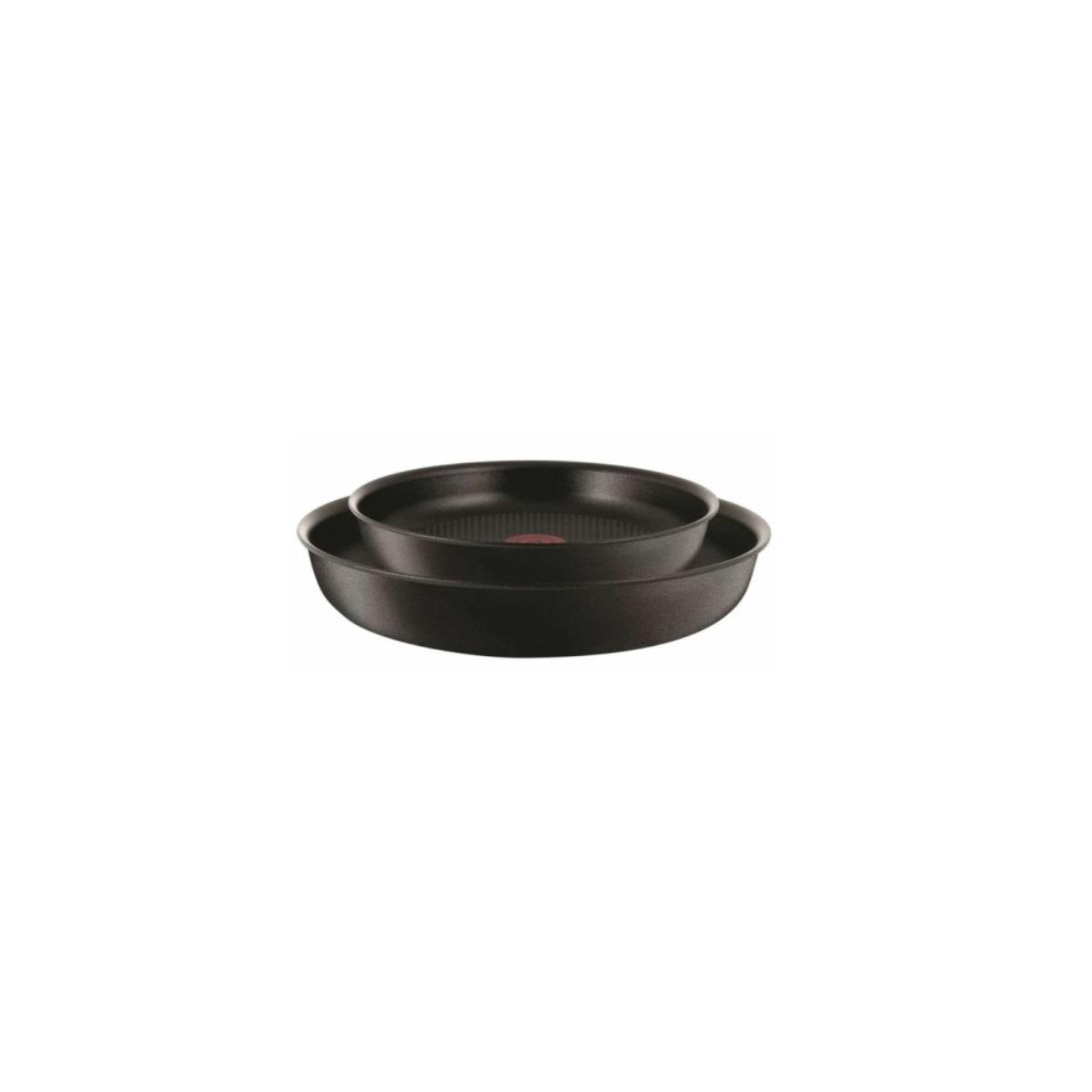 Voir la diapositive 1 : TEFAL Lot de 2 poêles aluminium 22cm et 26cm antiadhésif - l6548002