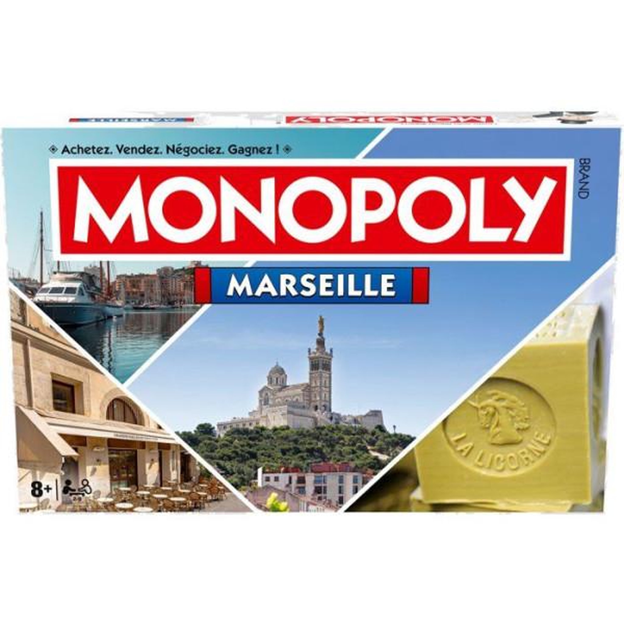Voir la diapositive 3 : Winning Moves Jeu de société Winning Moves Monopoly Marseille