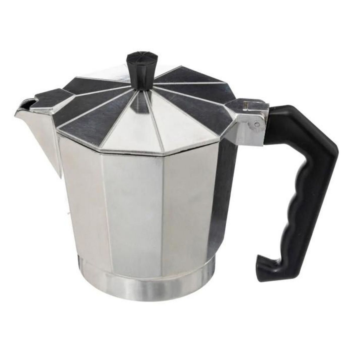 SECRET DE GOURMET Cafetière Italienne  9 Tasses  21cm Argent