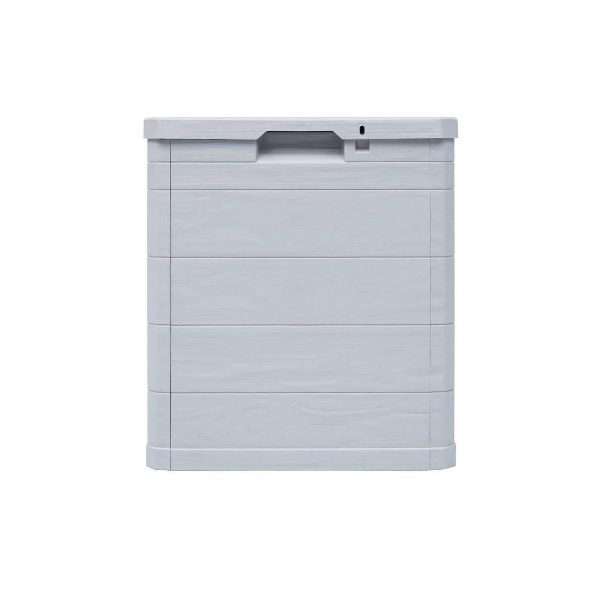 Voir la diapositive 3 : Toomax Coffre de jardin en résine 90 Litres Gris Taupe 42 x 44 x 50cm TOOMAX