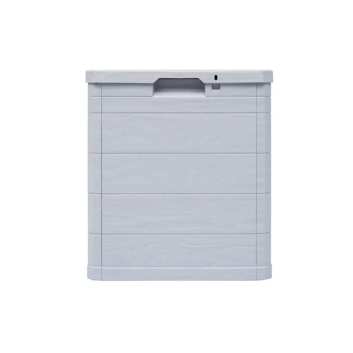 Toomax Coffre de jardin en résine 90 Litres Gris Taupe 42 x 44 x 50cm TOOMAX