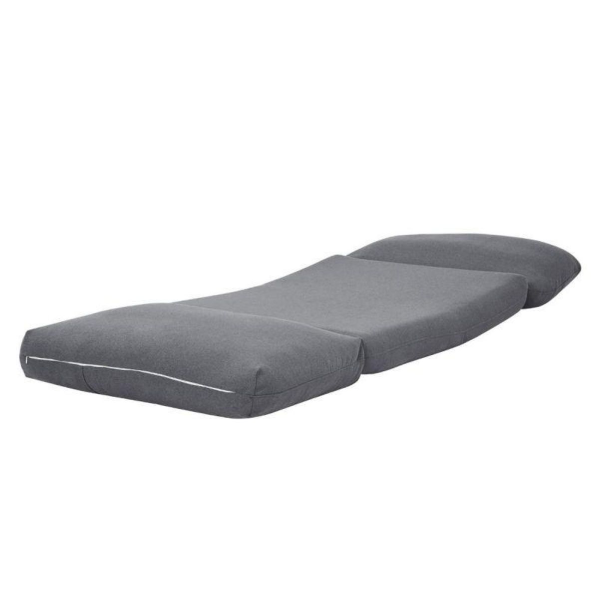  Chauffeuse Convertible 1 Place  Marza  78cm Gris