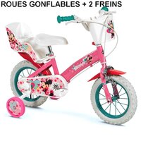 Vélo enfant Guizmax Velo 16 pouces la reine des neiges 5/7 ans  stabilisateur violet