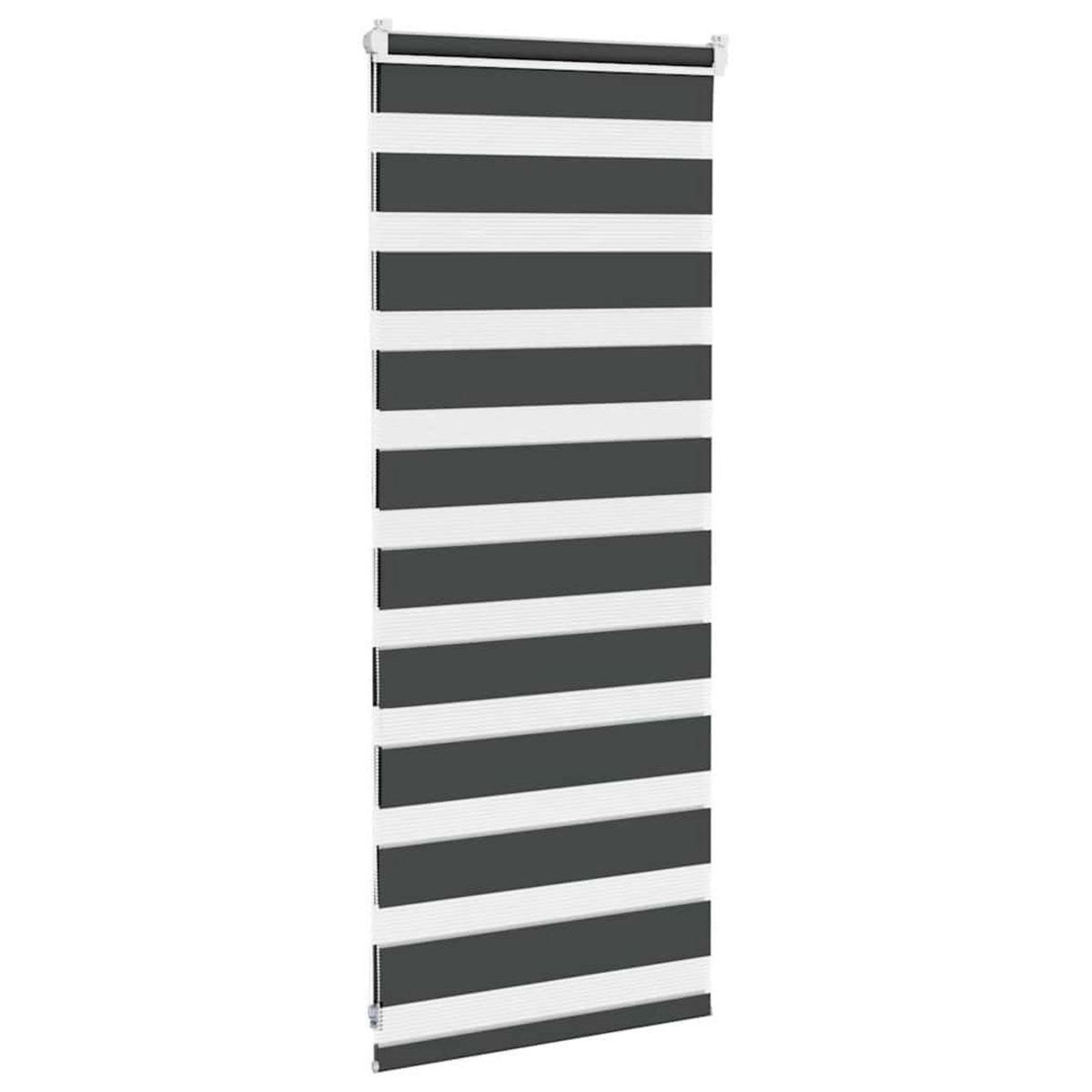 VIDAXL Store zebre noir 60x100 cm largeur du tissu 55,9 cm polyester