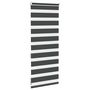 Voir la diapositive 4 : VIDAXL Store zebre noir 60x100 cm largeur du tissu 55,9 cm polyester