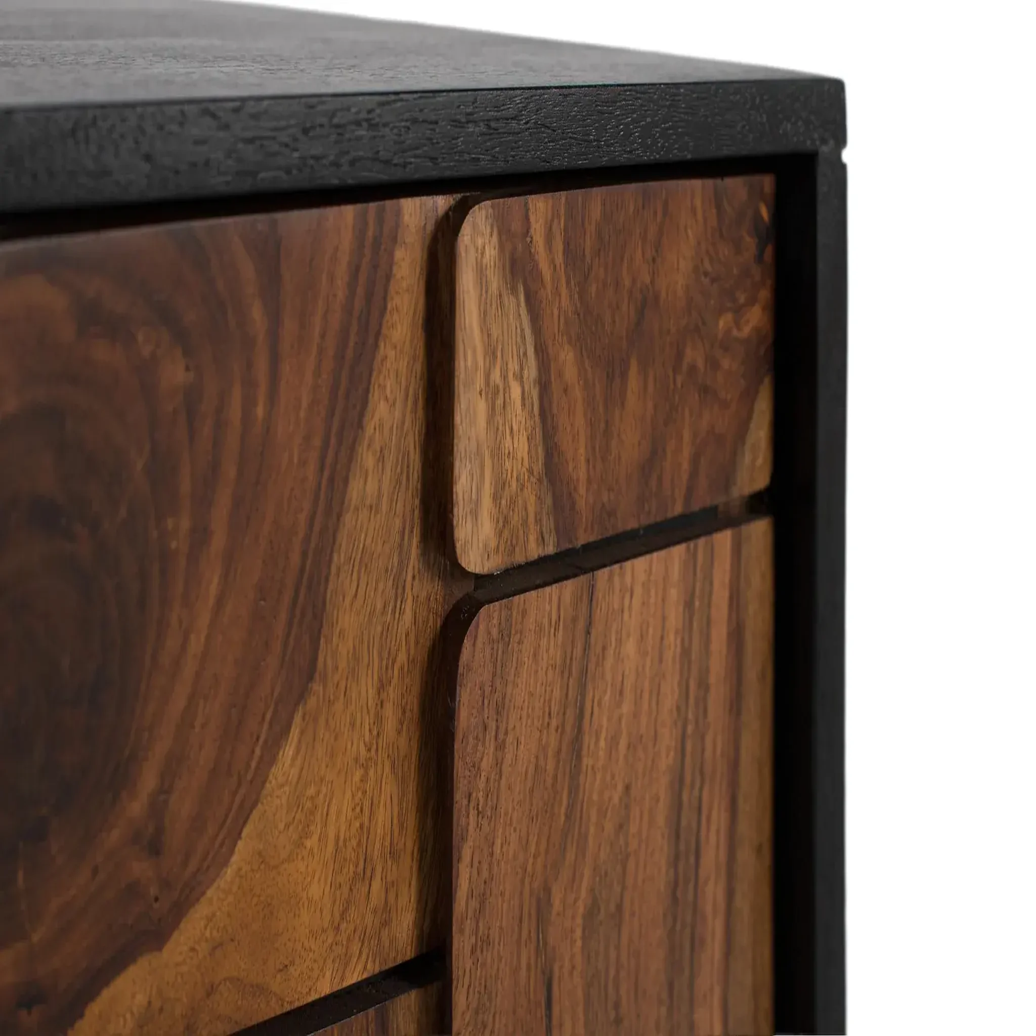 Voir la diapositive 5 : GINER Y COLOMER SL Buffet en bois de manguier 160cm style rustique ethnique moderne