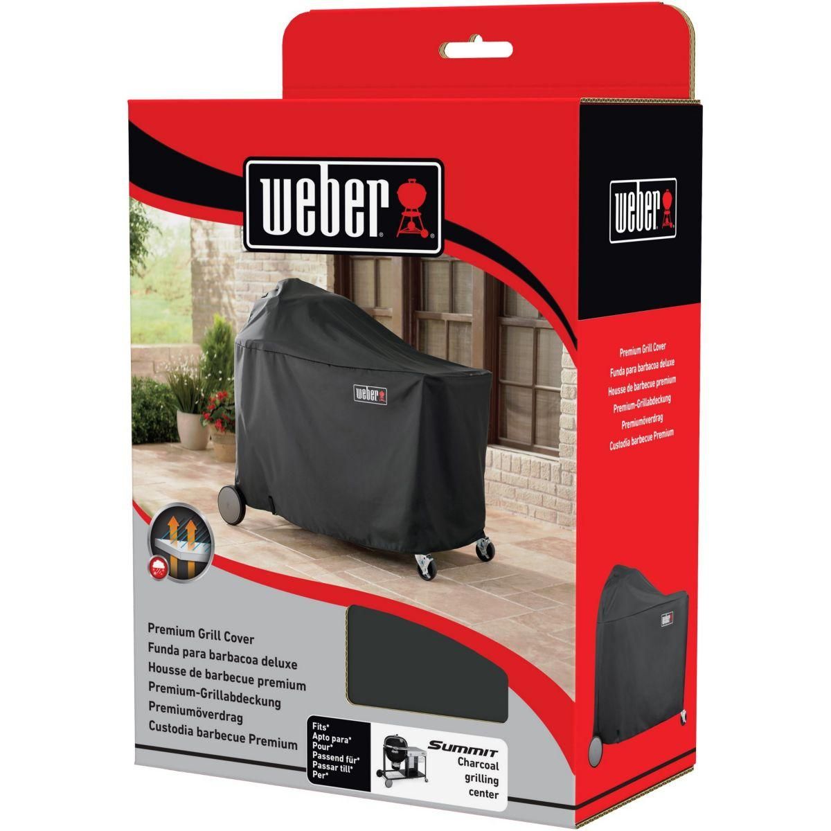 Weber Housse barbecue Premium pour Summit Charcoal Gril