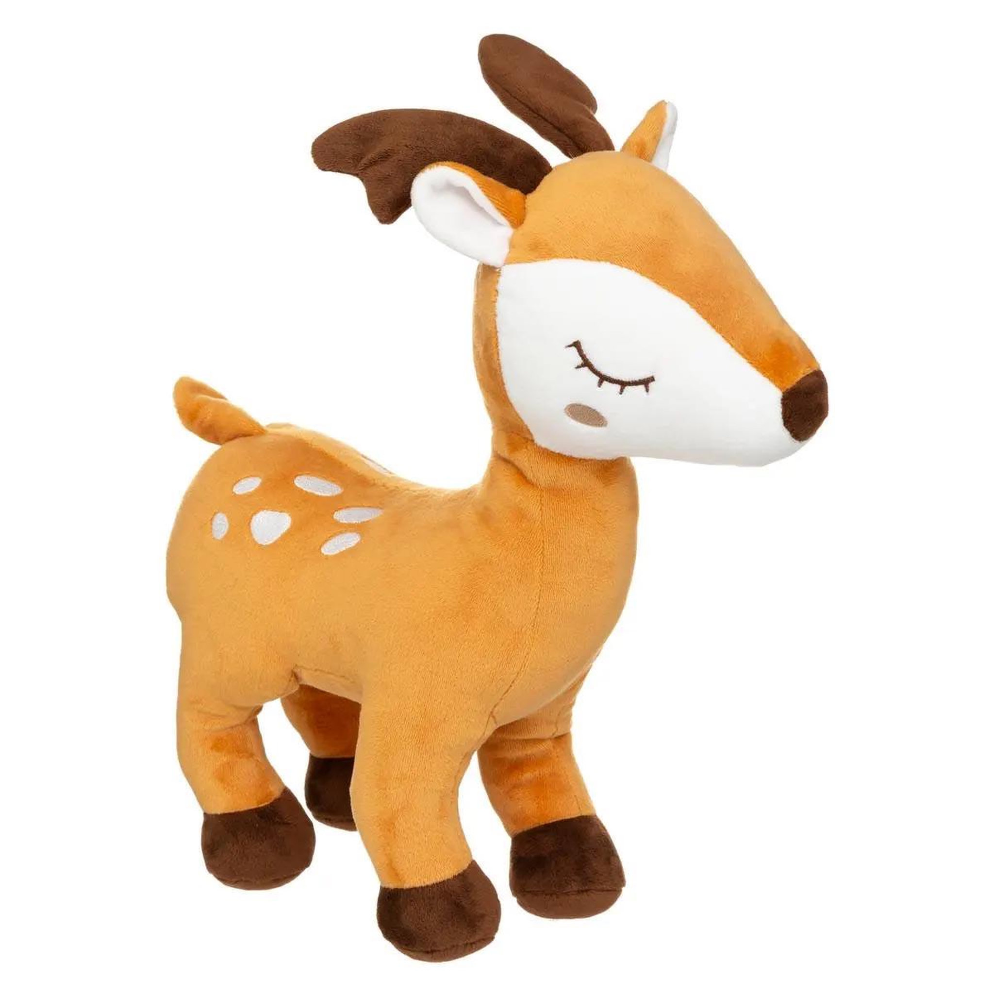 Voir la diapositive 1 : Atmosphera Kids Peluche enfant cerf  forêt  35cm marron caramel