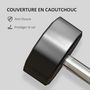 Voir la diapositive 5 : HOMCOM Haltère courte dodécagonale 15 Kg - poignée antidérapante - métal caoutchouc noir