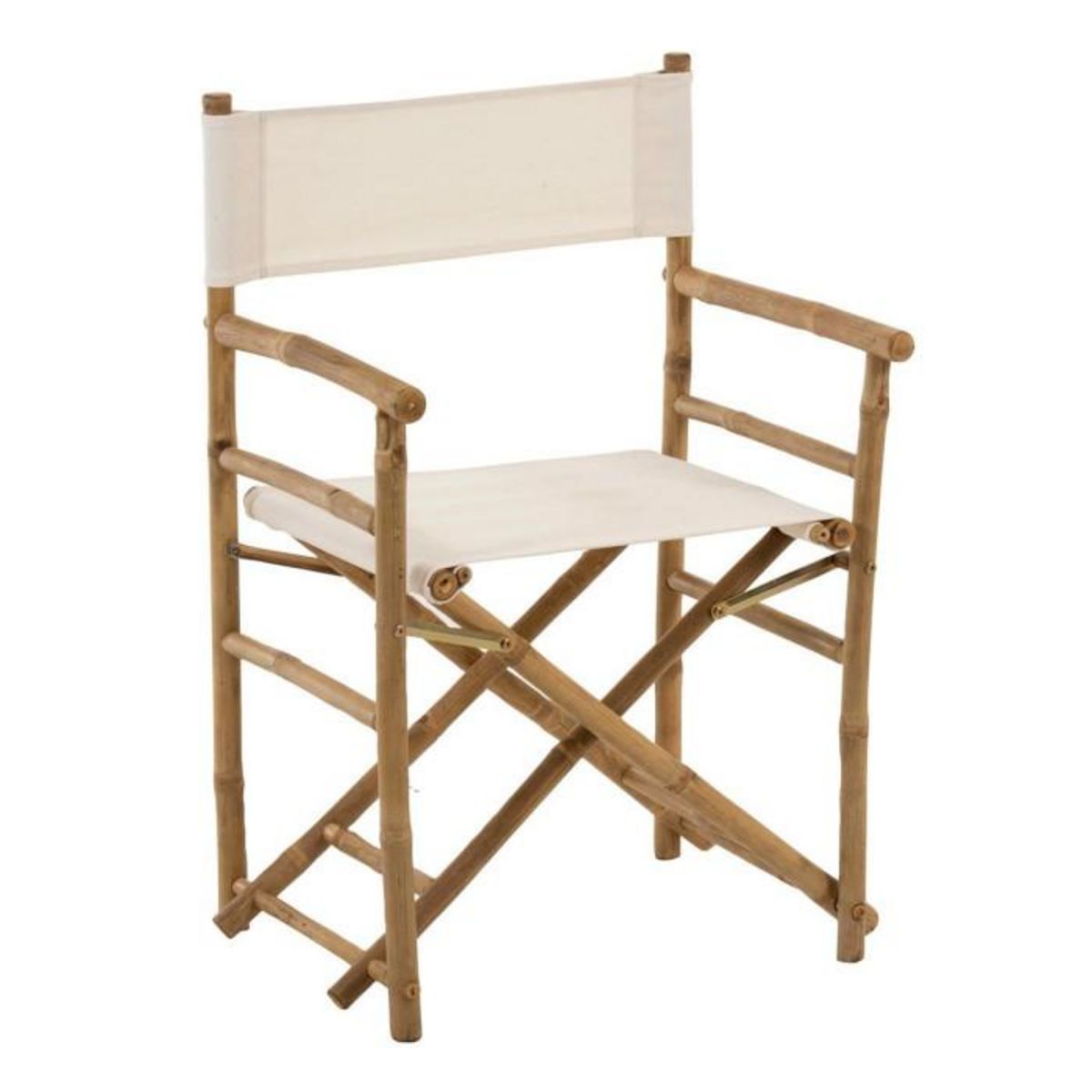 Paris Prix Fauteuil Pliable Design  Régisseur  88cm Naturel
