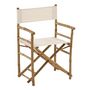 Voir la diapositive 1 : Paris Prix Fauteuil Pliable Design  Régisseur  88cm Naturel