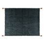 Voir la diapositive 3 : Paris Prix Plaid en Flanelle Imprimé  Jiling  125x150cm Bleu & Camel