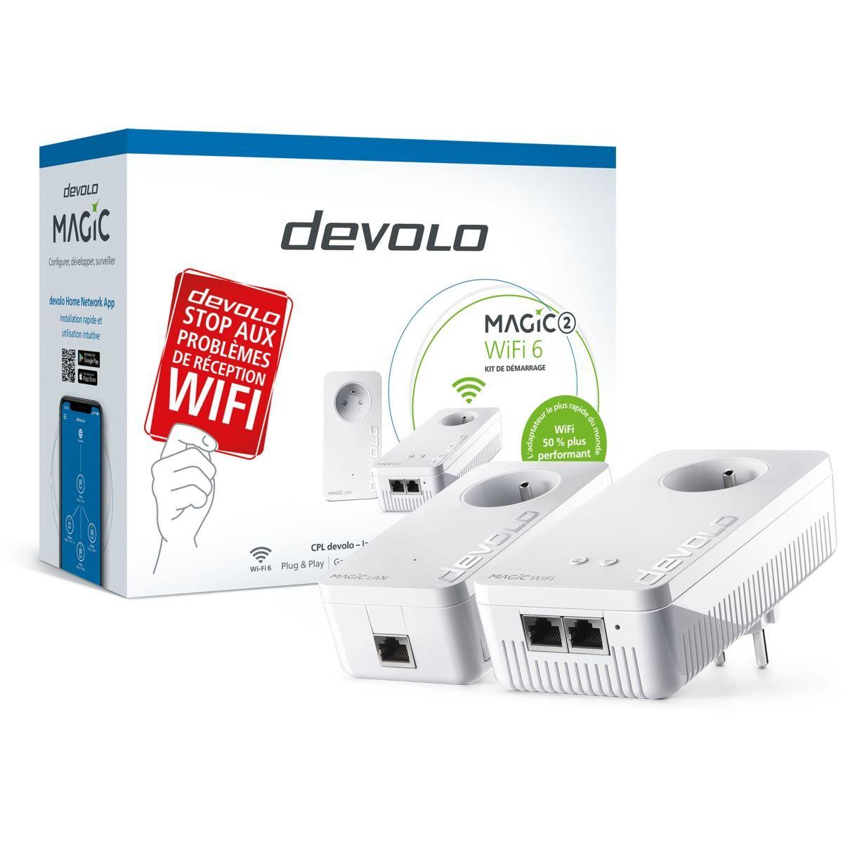 Devolo CPL Wifi Magic 2 WiFi 6 Starter Kit Mesh
