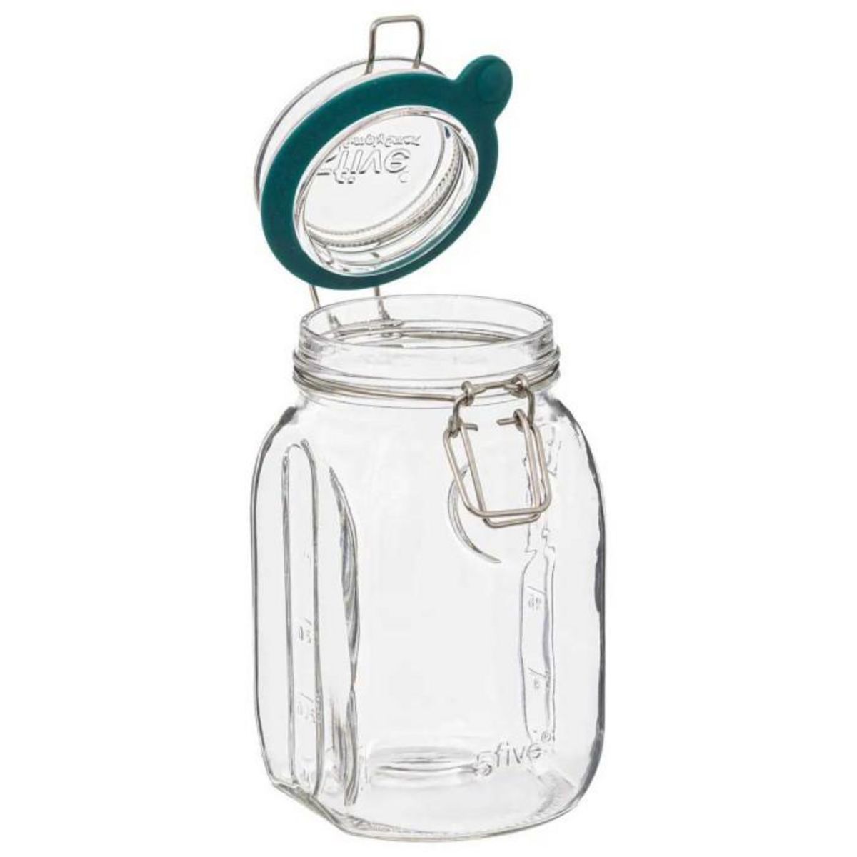 FIVE Bocal en Verre Gradué  Jarro  1L Transparent