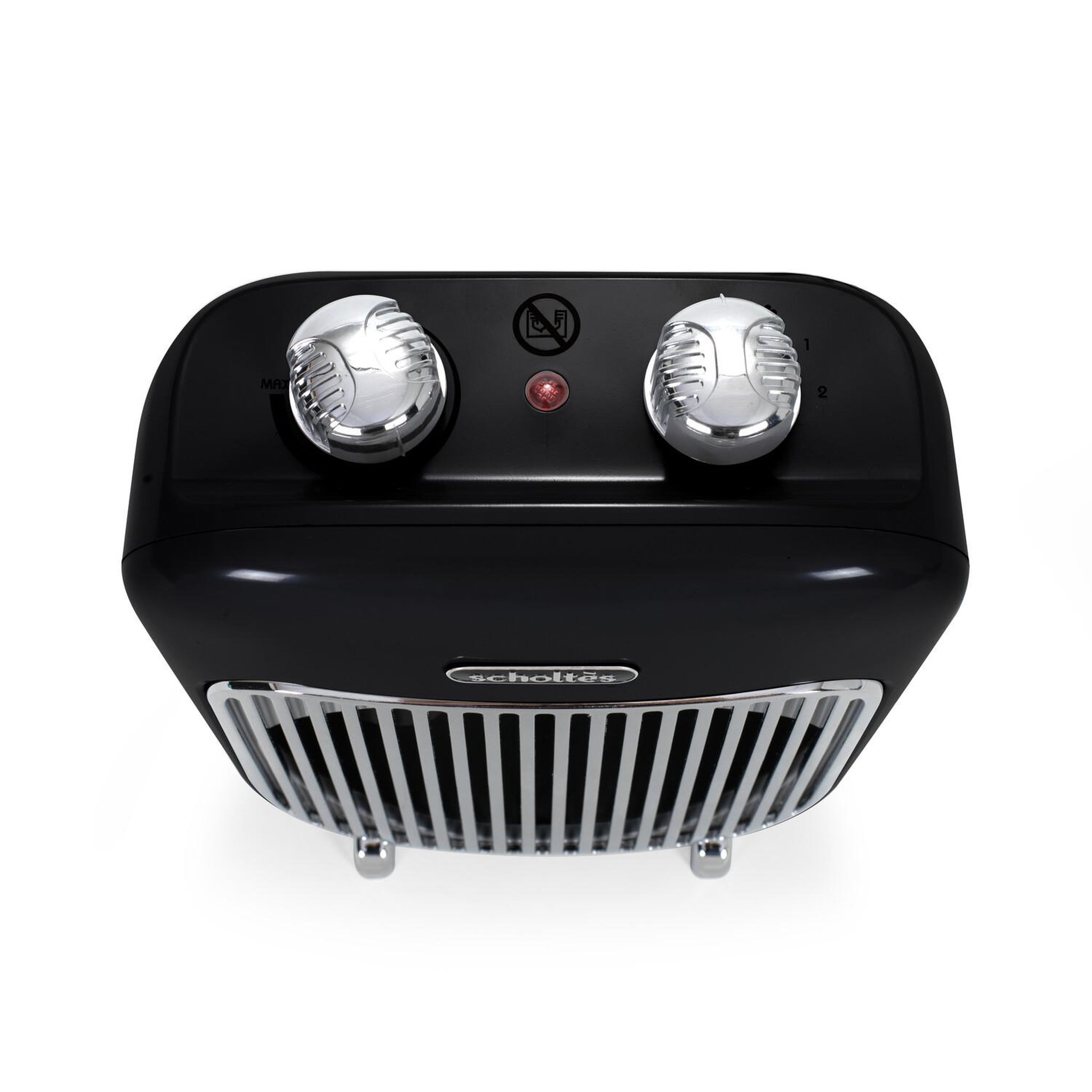 Voir la diapositive 3 : Scholtes Chauffage soufflant 2000w noir - SCSV500N