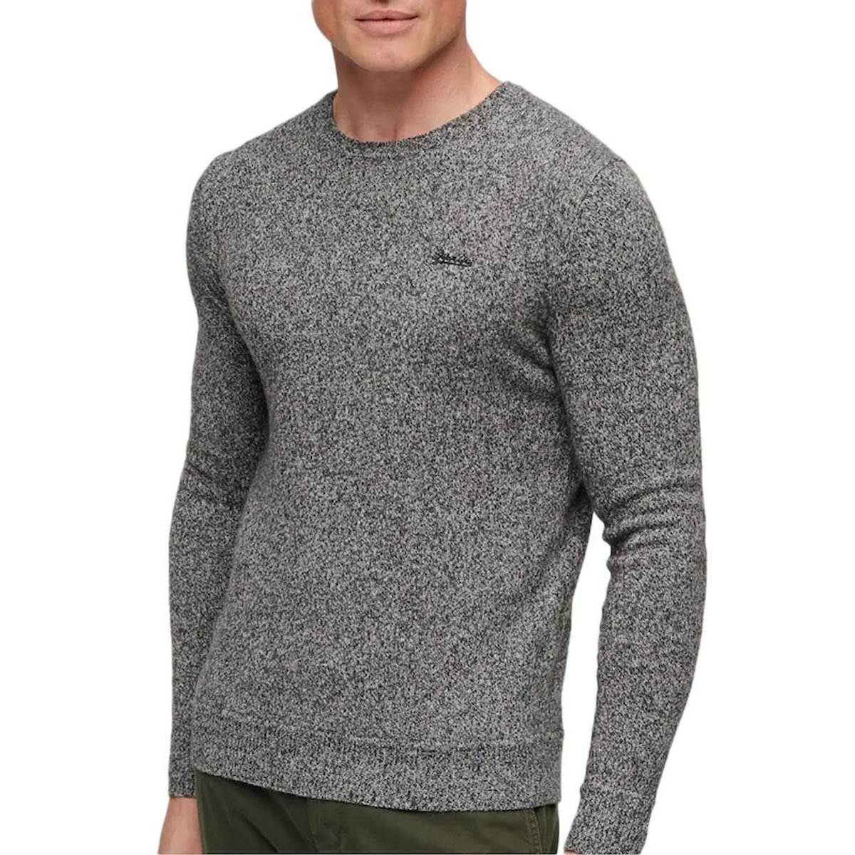 SUPERDRY Pull  Chiné Homme Superdry Essential Slim Fit Jumper