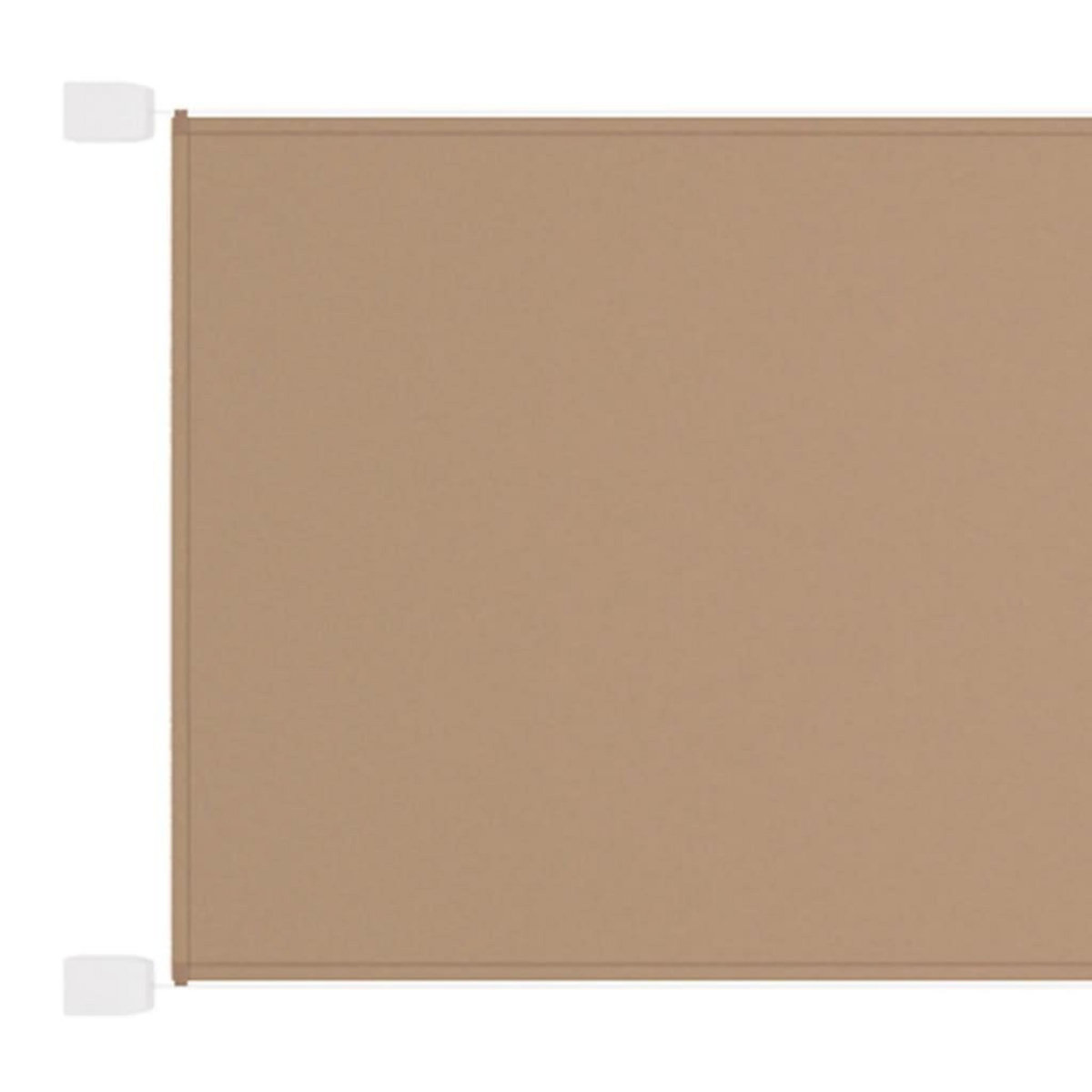 VIDAXL Auvent vertical Taupe 140x420 cm Tissu oxford