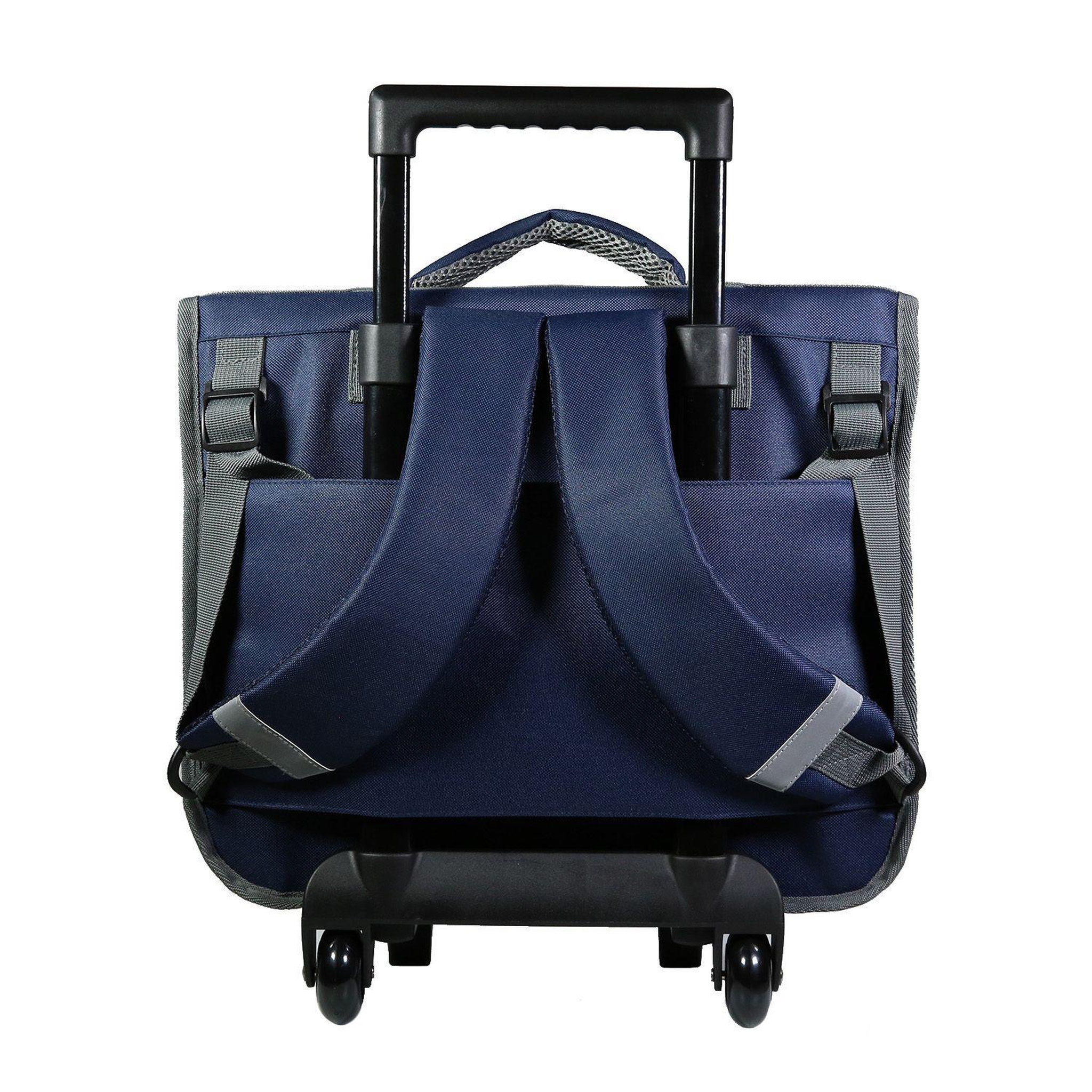 Voir la diapositive 4 : Bagtrotter BAGTROTTER Cartable à roulettes 38 cm Disney Star Wars Multicolore
