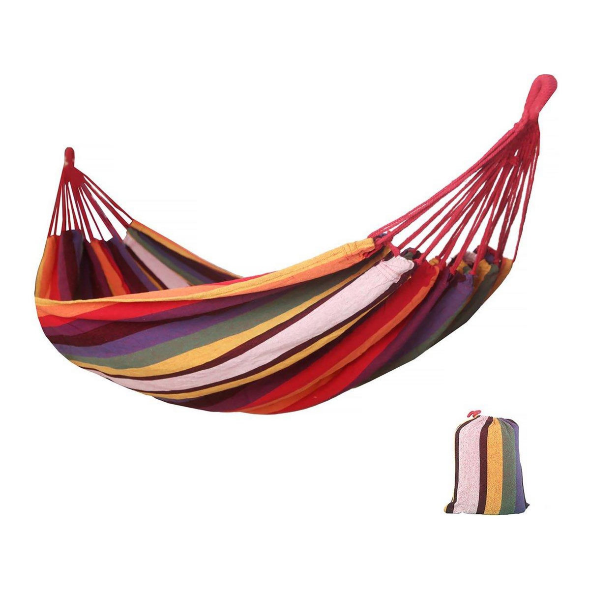 Habitat et Jardin Toile hamac jardin  Dallas  - 3.6 m - Rouge