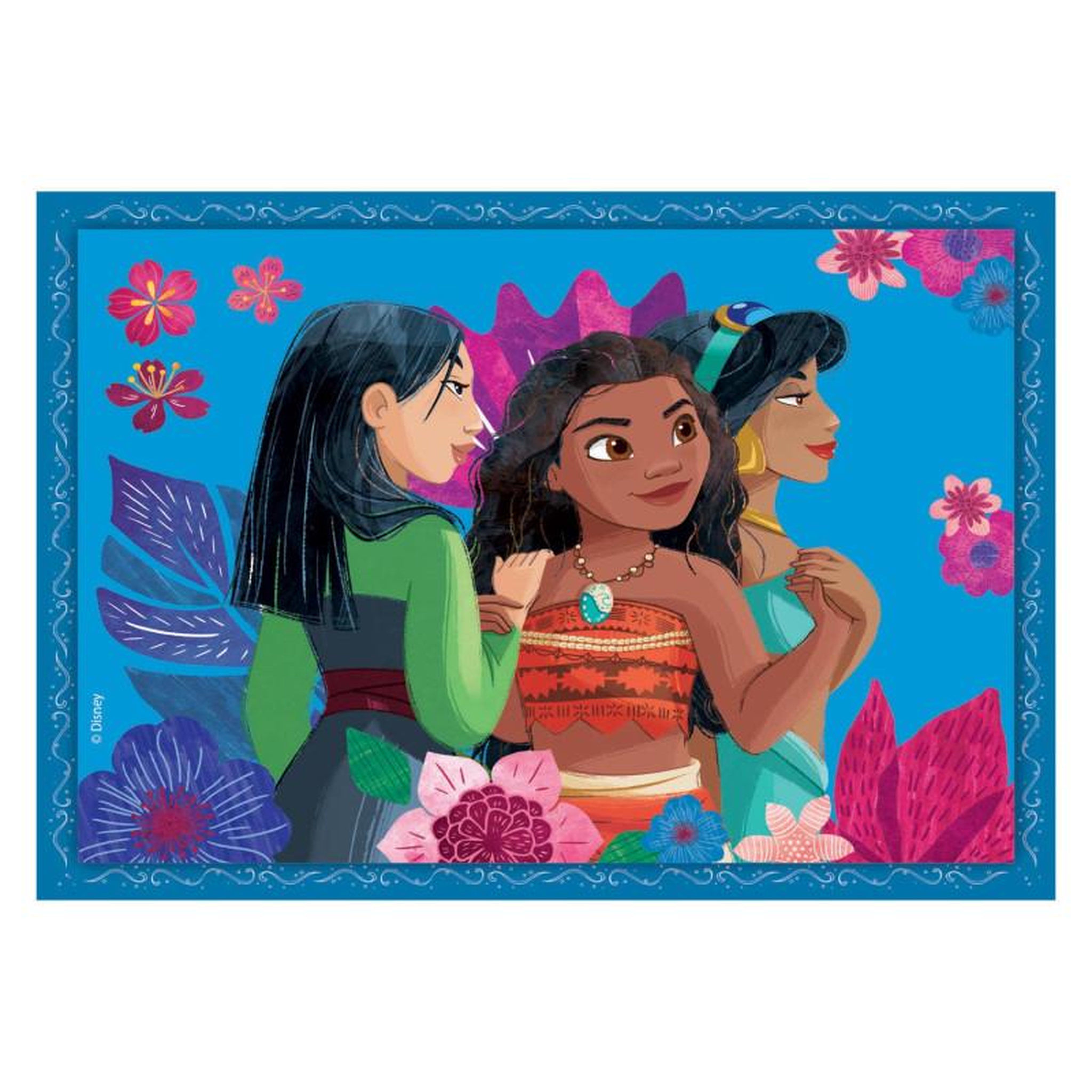 Voir la diapositive 3 : CLEMENTONI Clementoni Puzzles Disney Princess, 4in1 21517