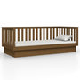 Voir la diapositive 5 : VIDAXL Lit de jour sans matelas marron miel 100x200 cm bois pin massif