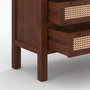 Voir la diapositive 5 : Rendez vous déco Commode en bois de manguier et cannage-Tiki