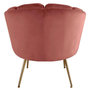 Voir la diapositive 4 : Paris Prix Fauteuil Arrondi en Velours  Dabren  80cm Rose