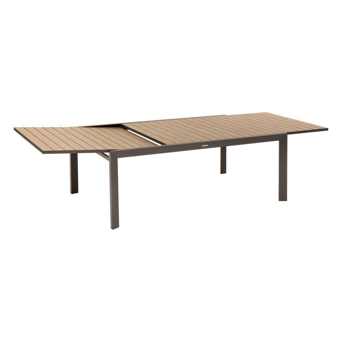 HESPERIDE Table de jardin extensible Evasion en aluminium