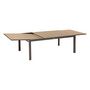 Voir la diapositive 5 : HESPERIDE Table de jardin extensible Evasion en aluminium