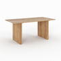 Voir la diapositive 1 : MAISON PAVANE Table rectangulaire en bois d'acacia 6 personnes-Andrea