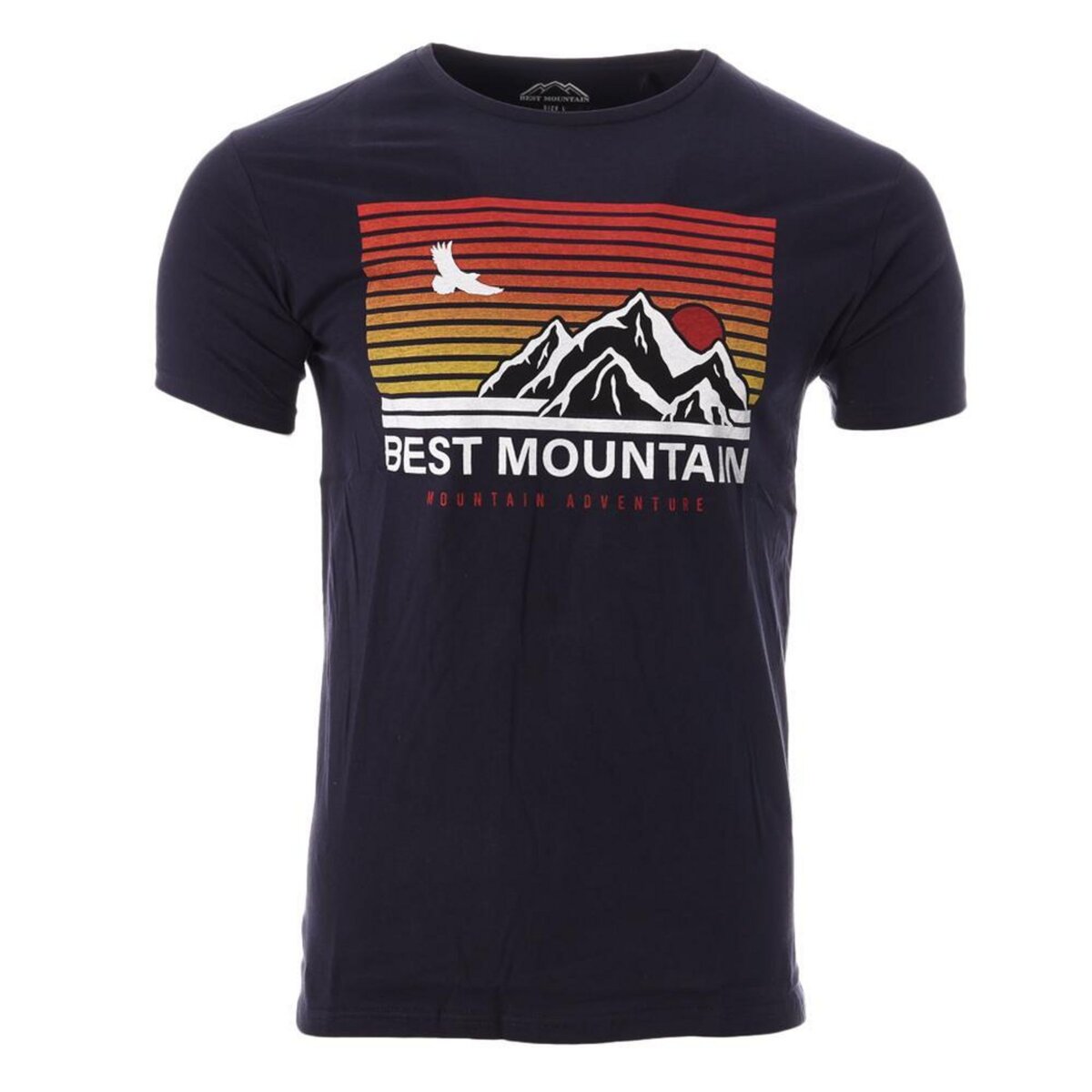 Best Mountain T shirt Marine Homme Best Mountain 2006