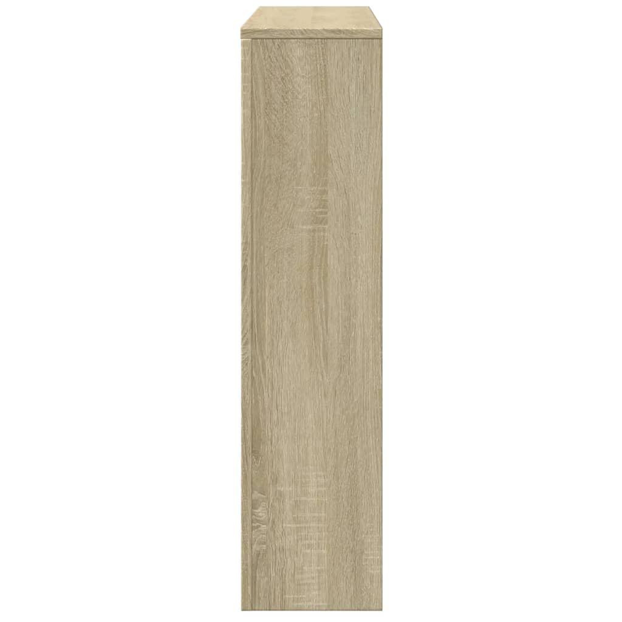 Voir la diapositive 4 : VIDAXL Cache-radiateur chene sonoma 149x20x82 cm bois d'ingenierie