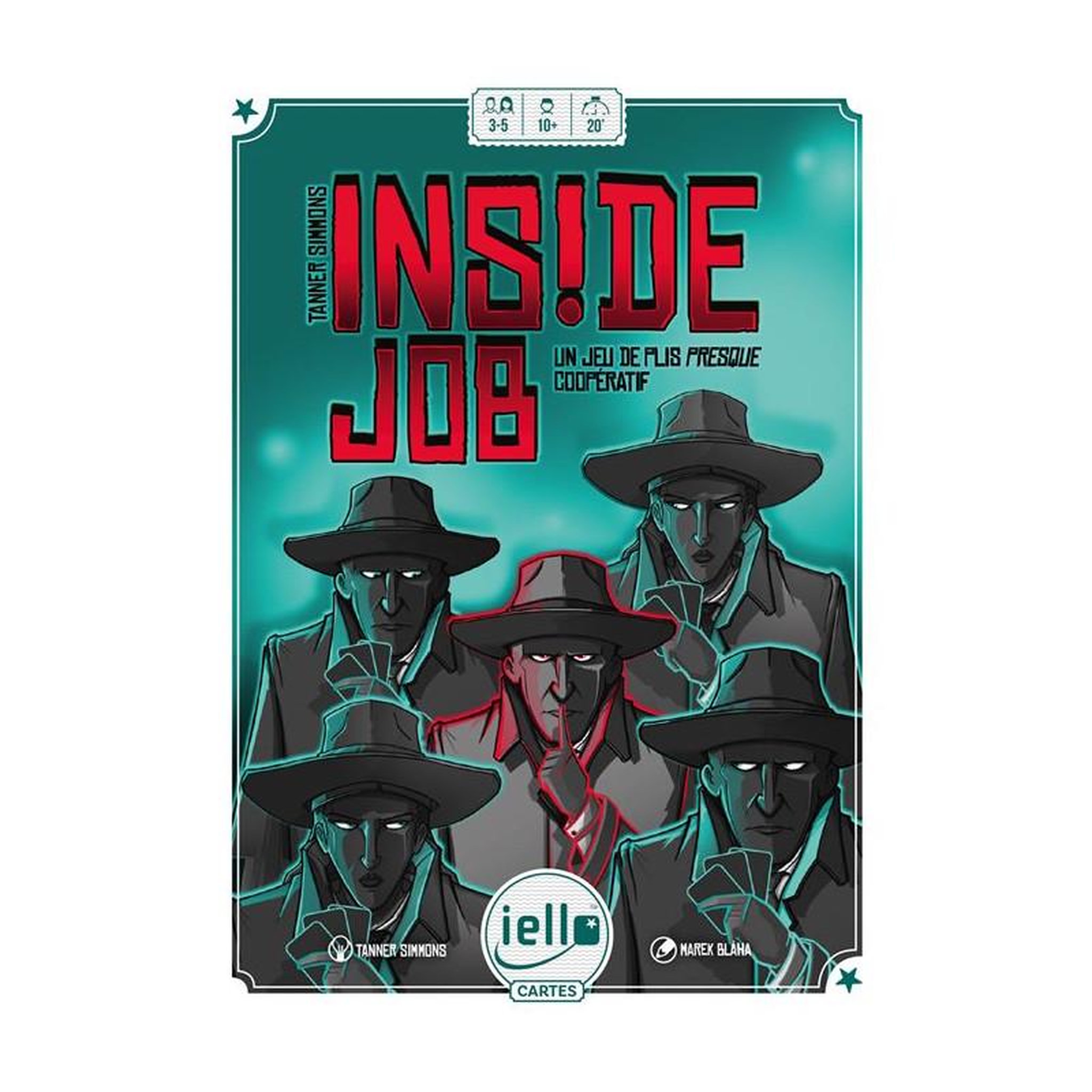 Iello Jeu d ambiance Iello Inside Job