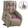 Voir la diapositive 2 : VIDAXL Fauteuil inclinable de massage Cappuccino Similicuir